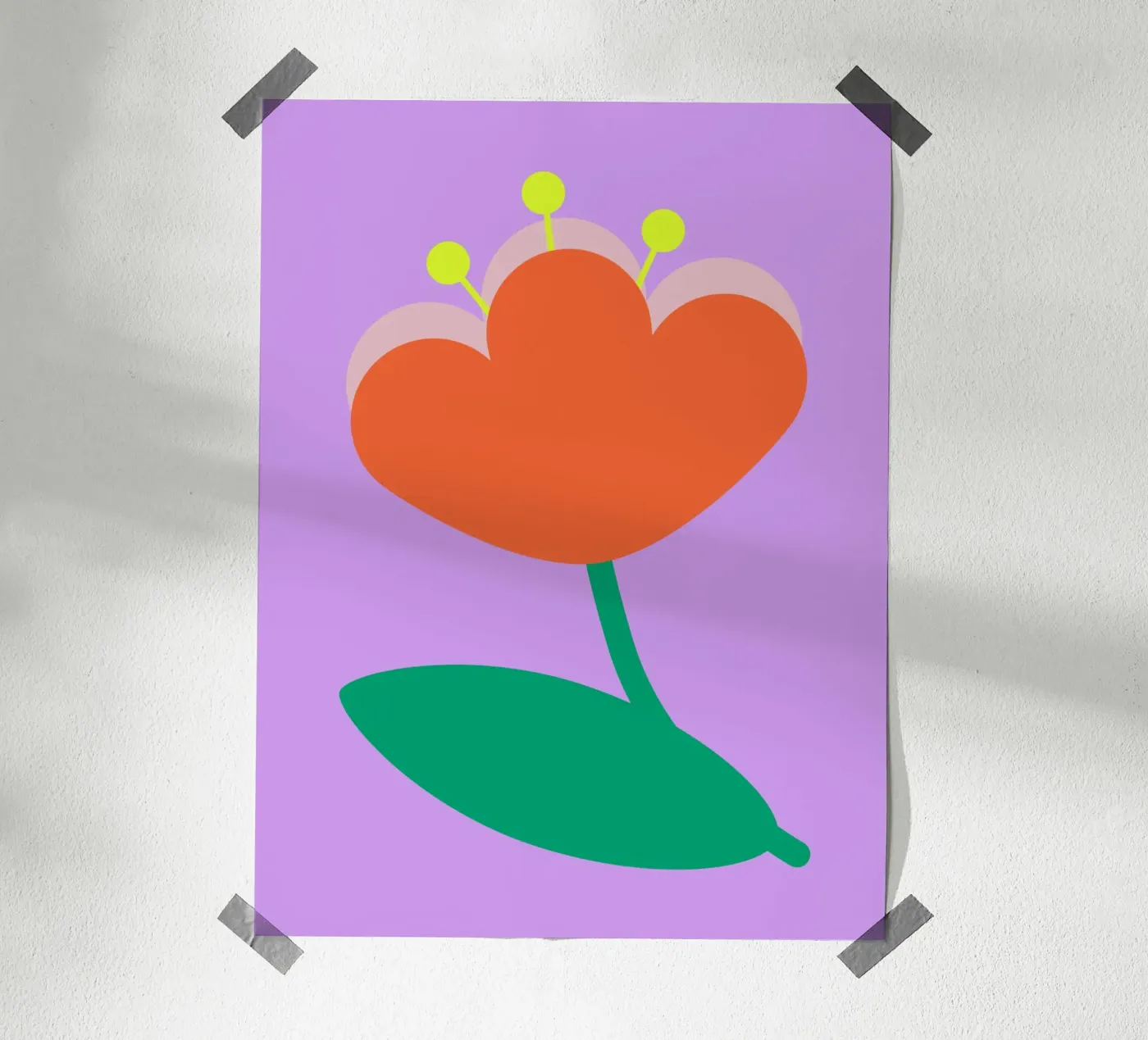 FUN Tulip poster by All Colours