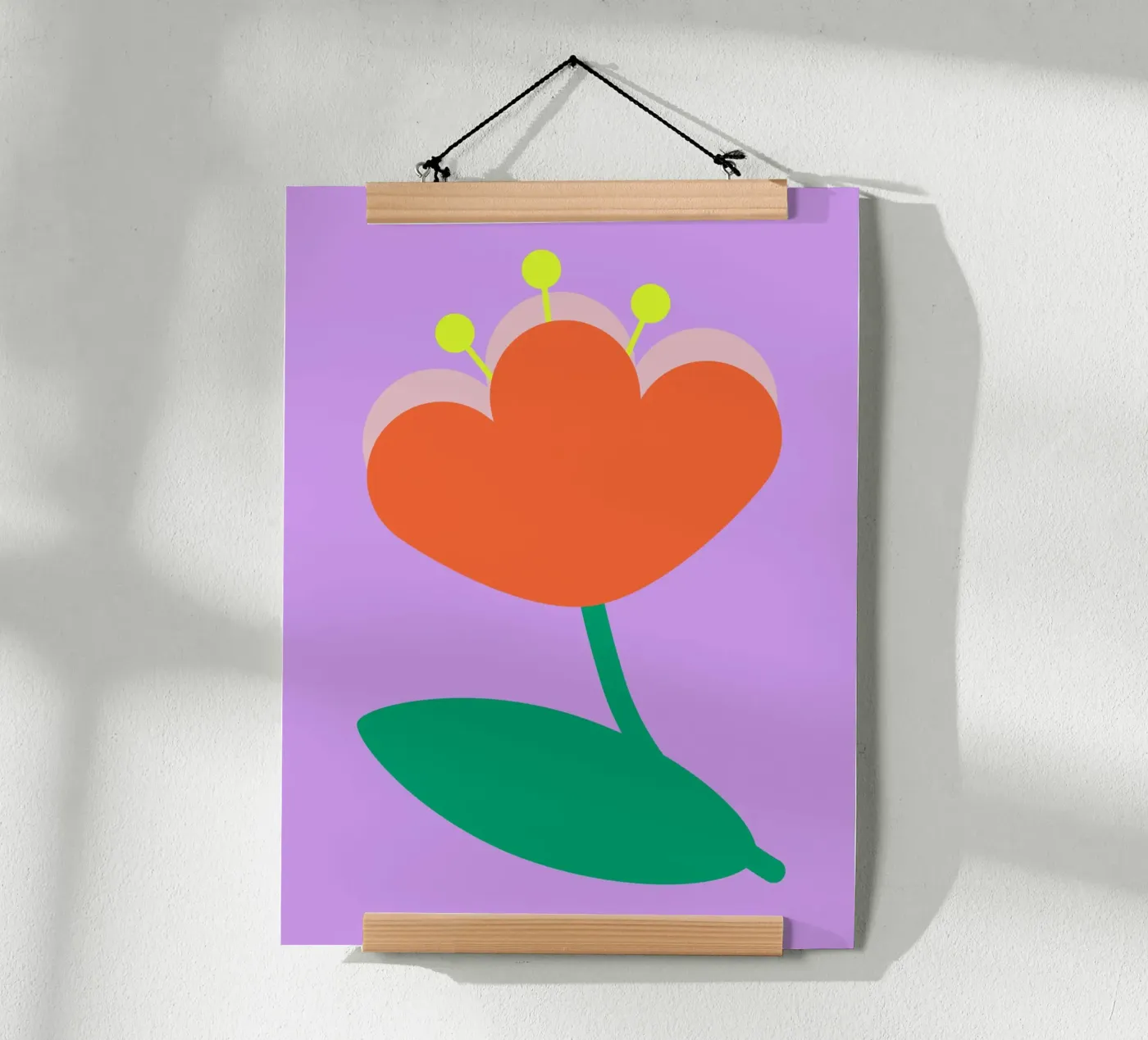 FUN Tulip poster by All Colours
