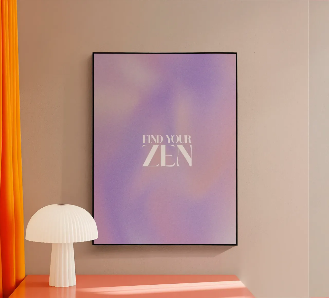 Find Your Zen (No 1) plexiglass da treechild