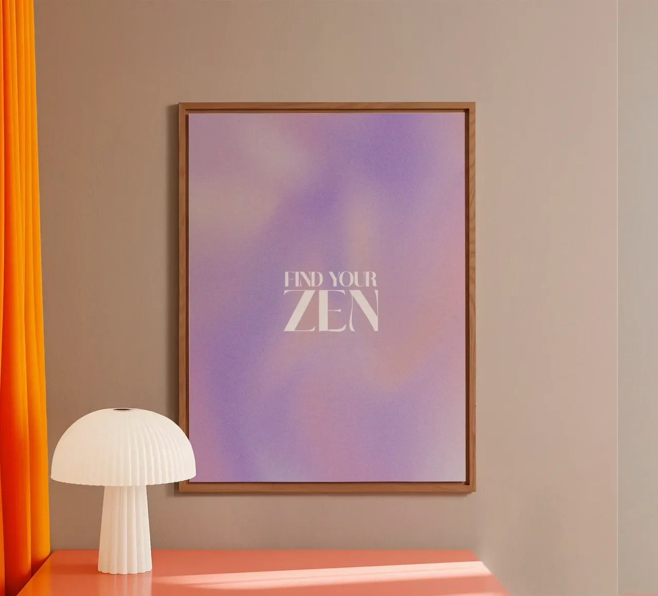 Find Your Zen (No 1) alluminio dibond da treechild