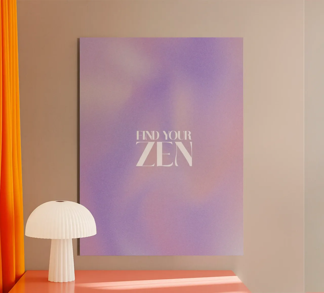 Find Your Zen (No 1) alluminio dibond da treechild