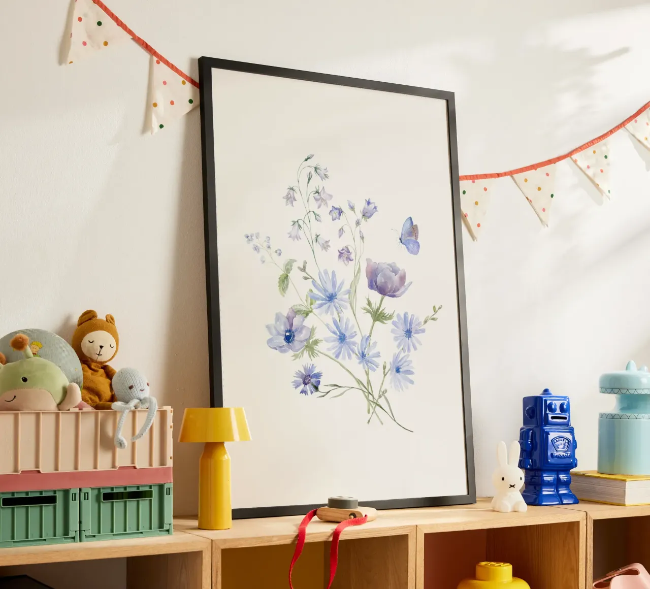 Selvaggio e blu poster da KidzStudio