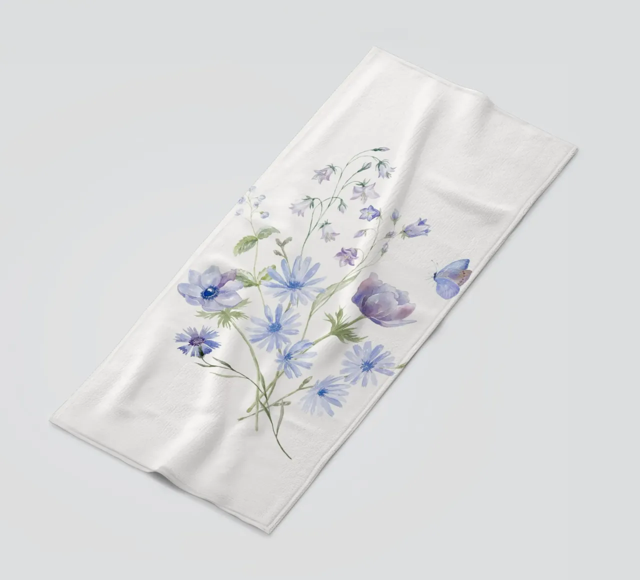 Selvaggio e blu telo mare da KidzStudio