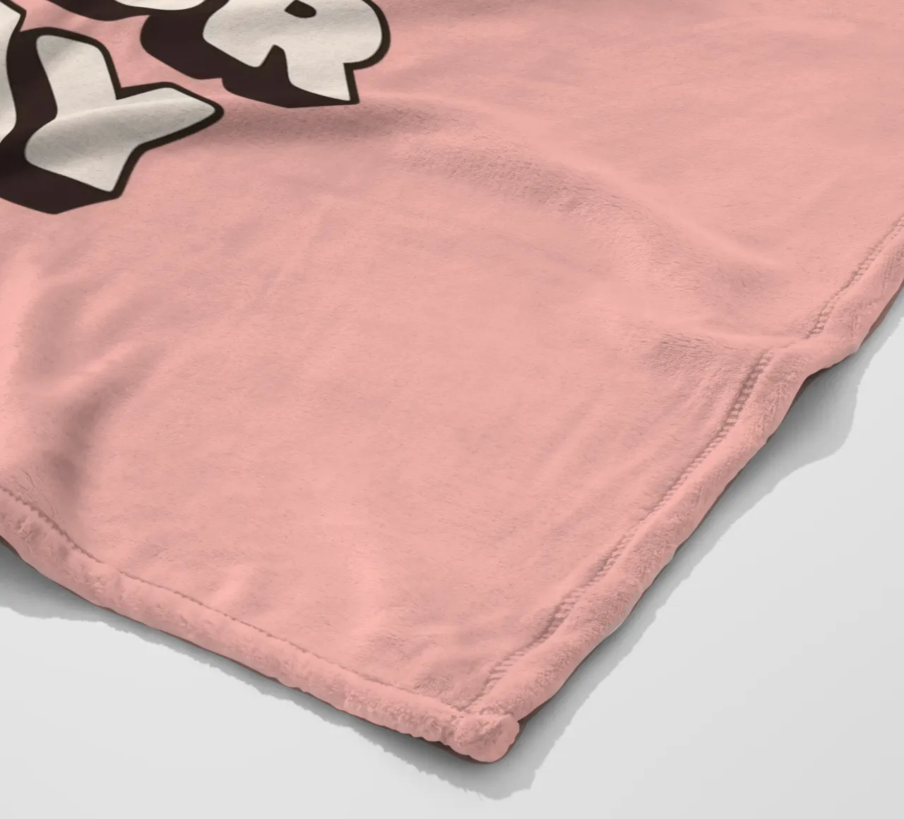 Non lasciare che gli idioti rovinino la tua giornata Stampa tipografica divertente coperta in pile da THE MOTIVATED TYPE