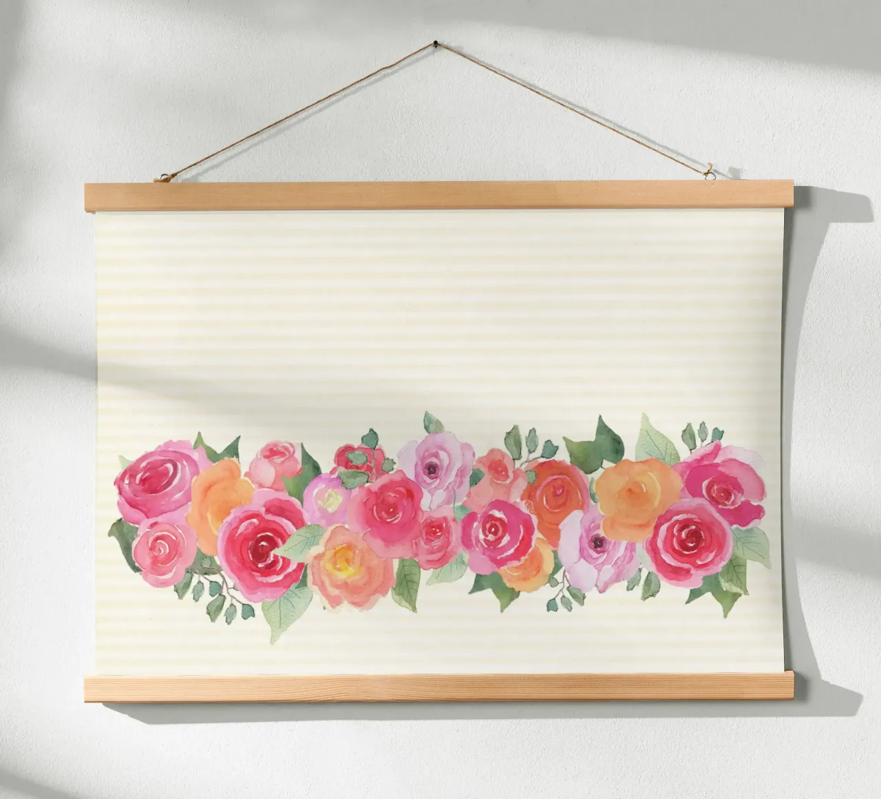 Bunte Rosen poster da Farbwelten