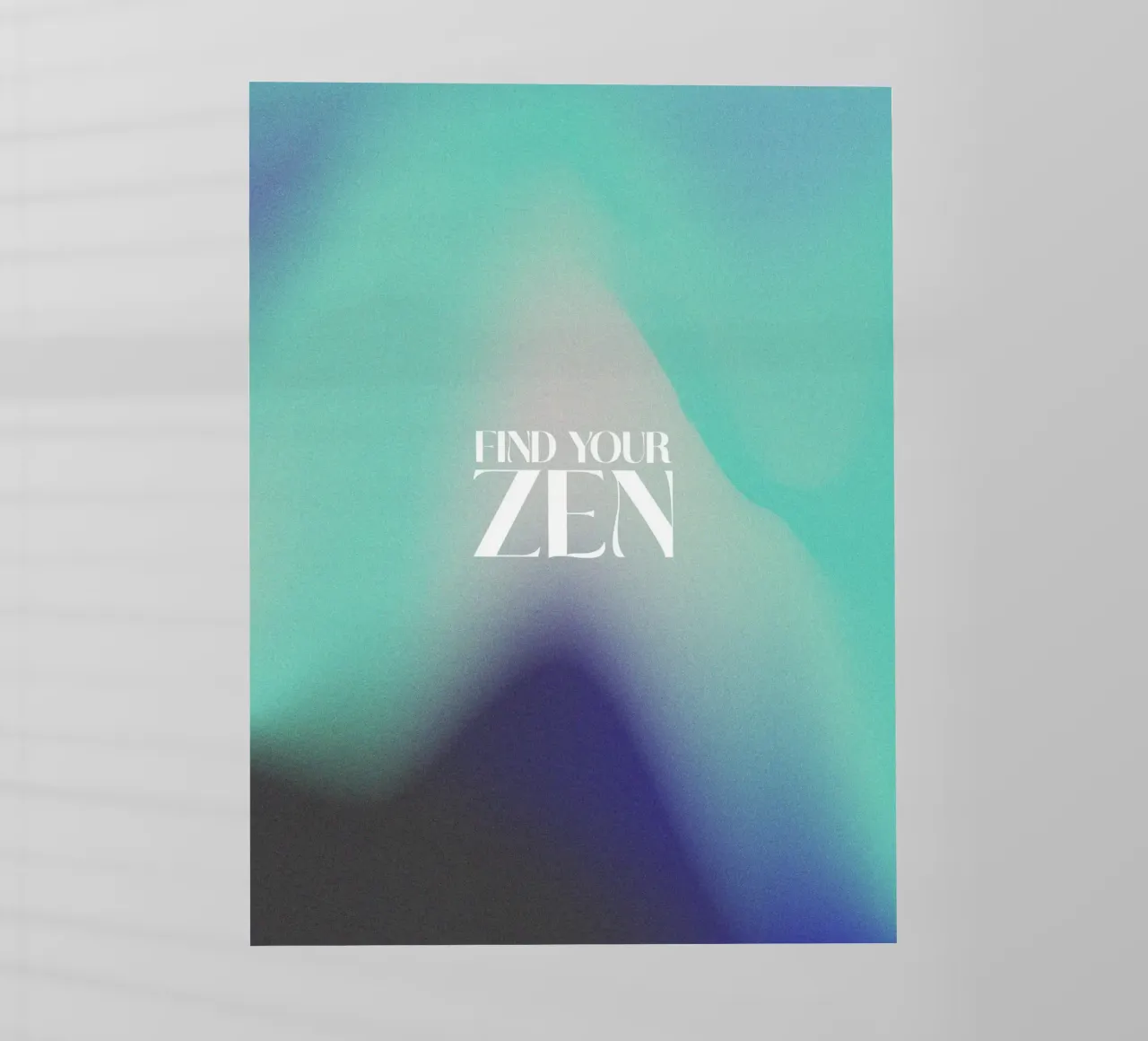 Find Your Zen (no 02) pellicola backlit da treechild