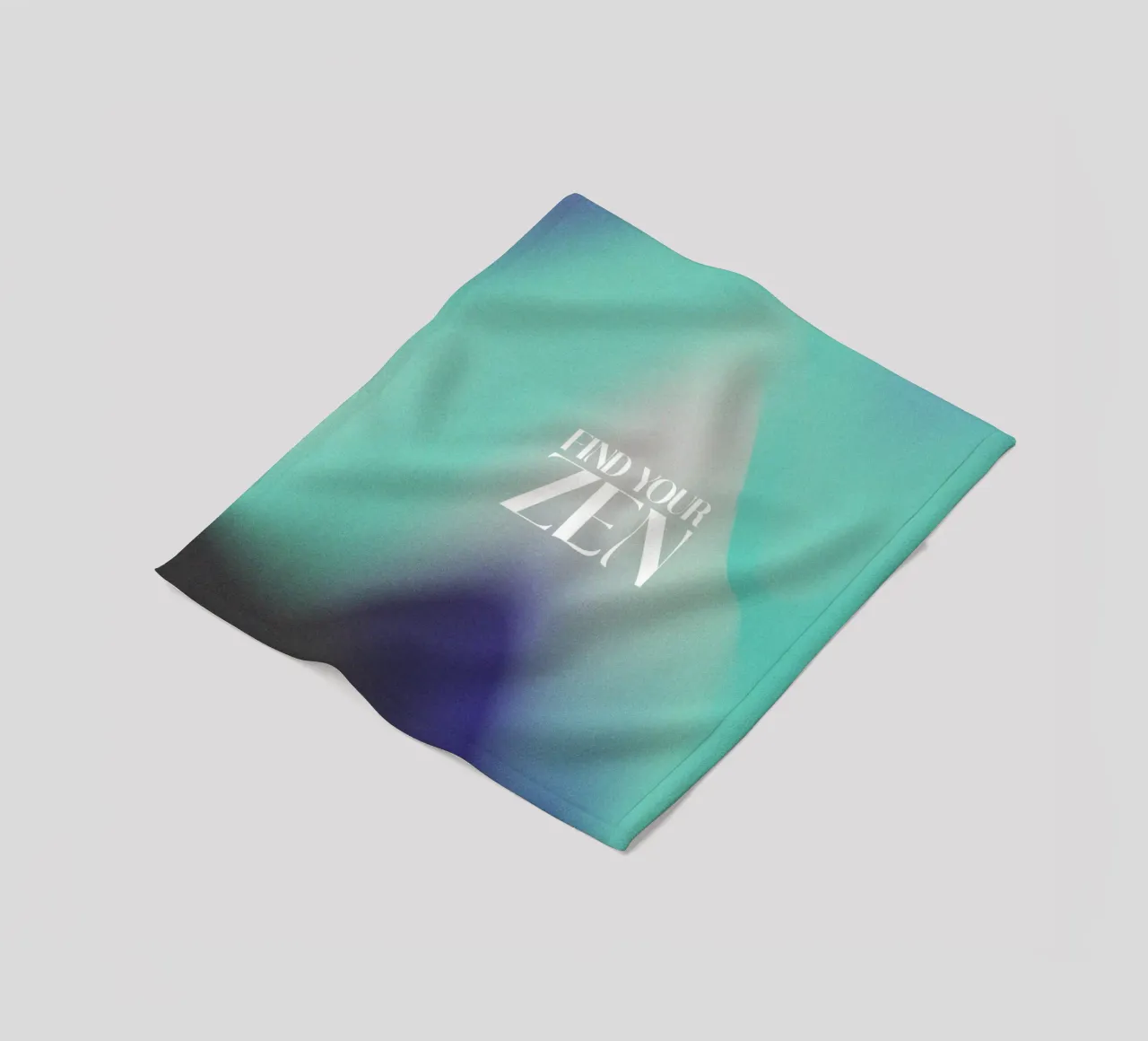 Find Your Zen (no 02) coperta in pile da treechild