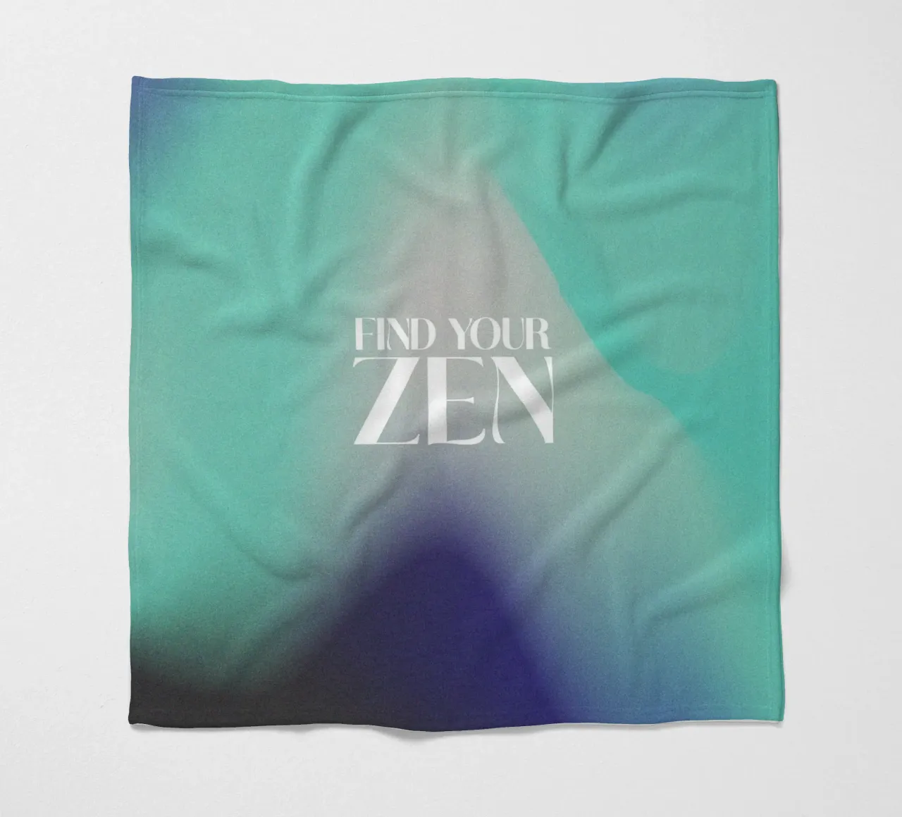 Find Your Zen (no 02) coperta in pile da treechild