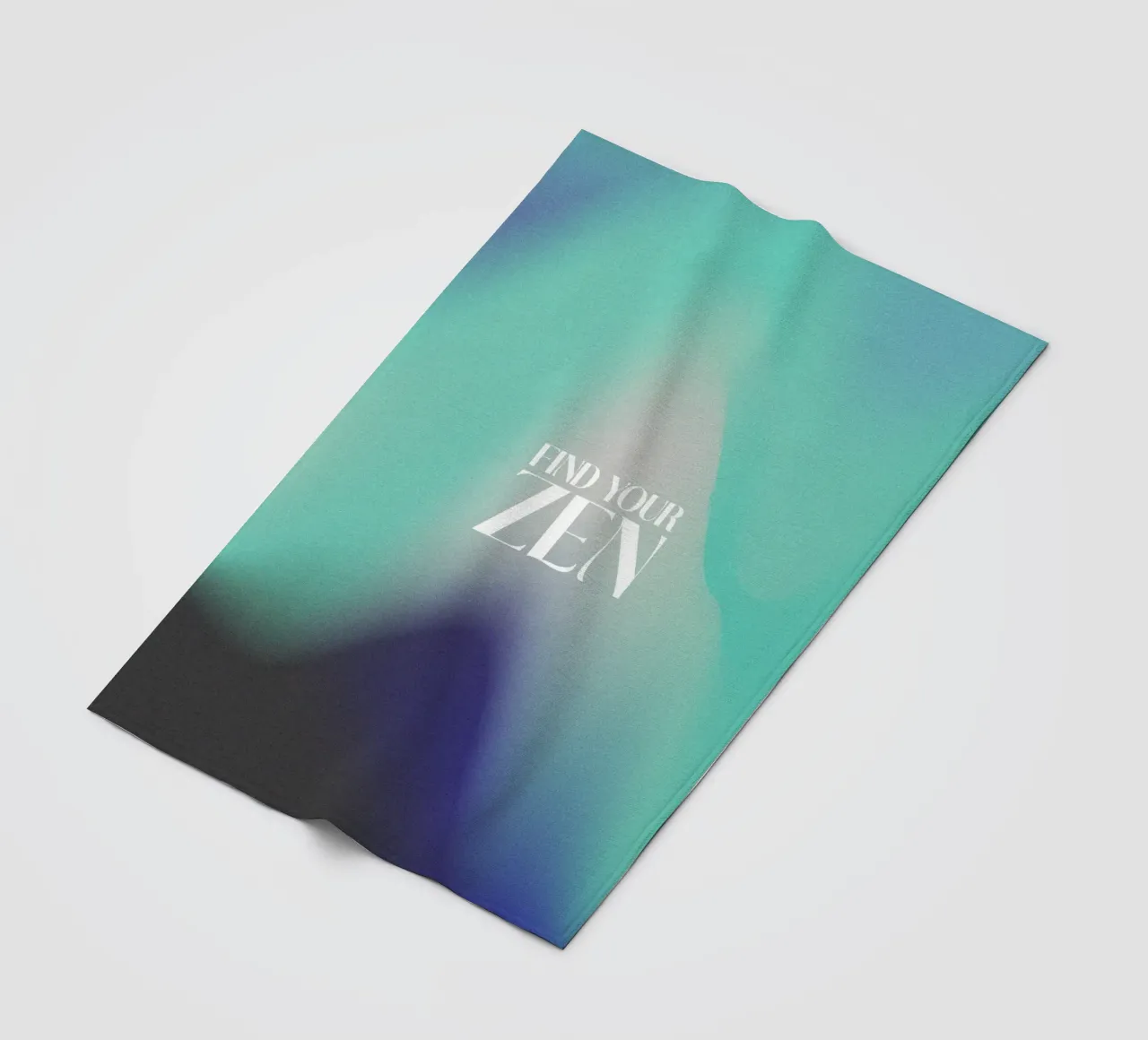 Find Your Zen (no 02) coperta in pile da treechild