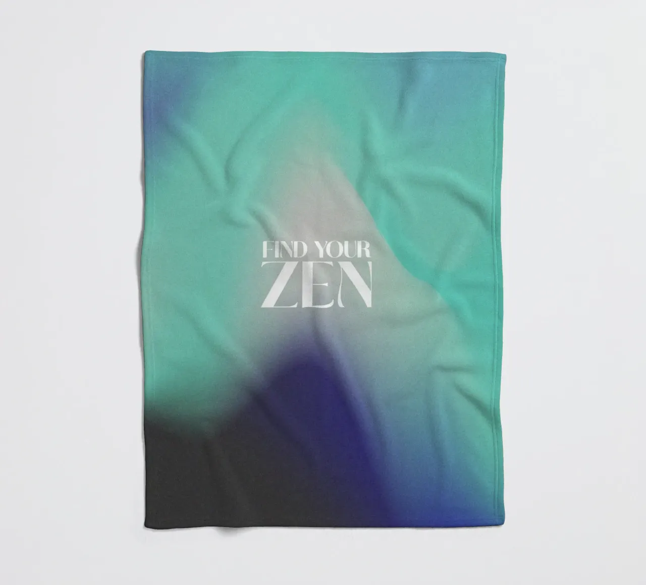 Find Your Zen (no 02) coperta in pile da treechild