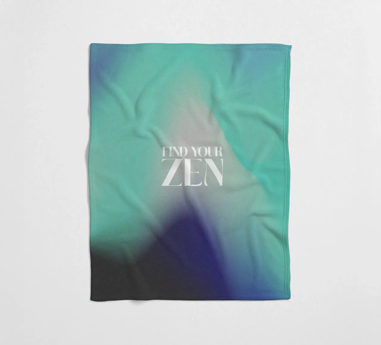 Find Your Zen (no 02) coperta in pile da treechild