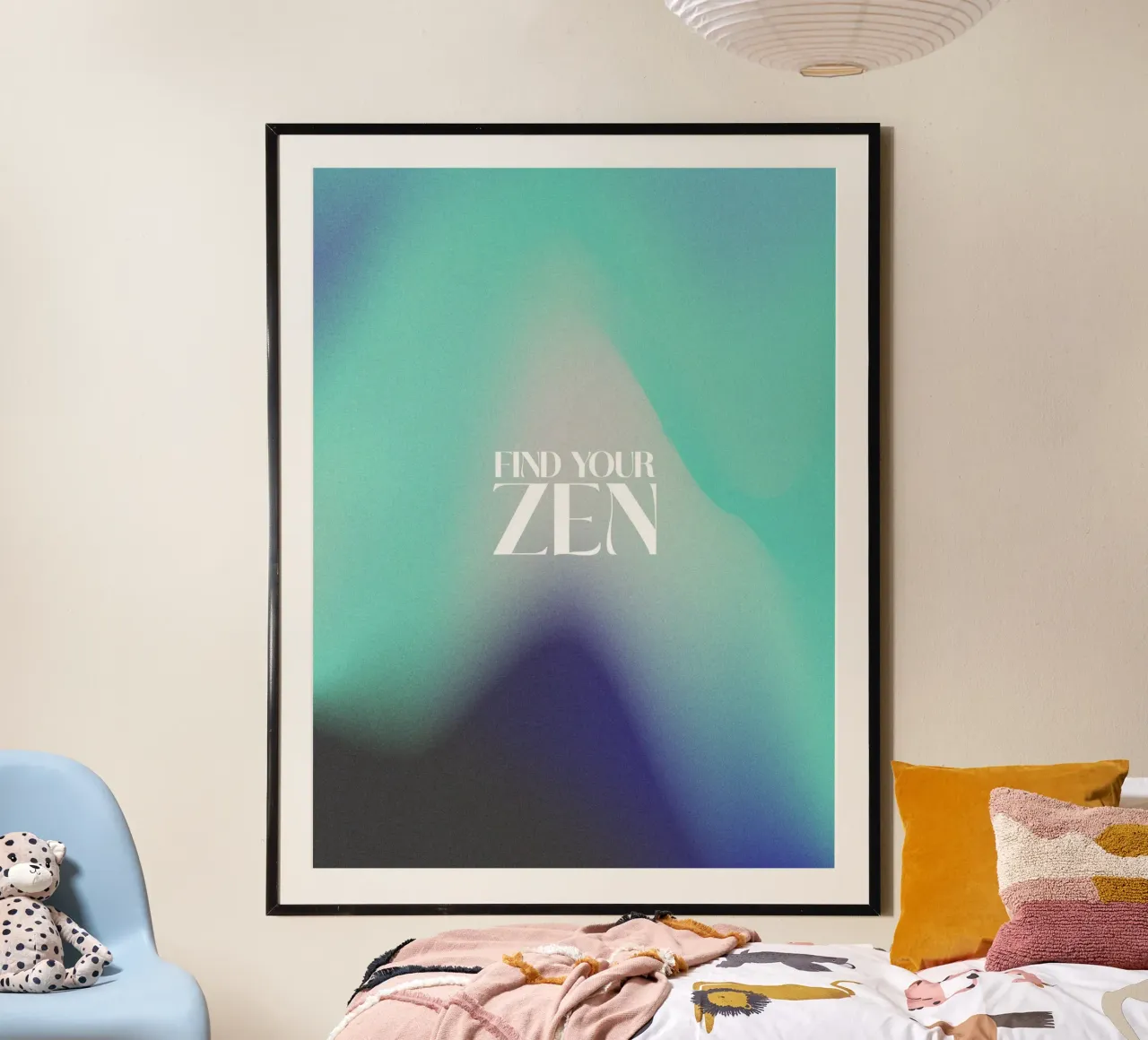 Find Your Zen (no 02) carta hahnemühle da treechild