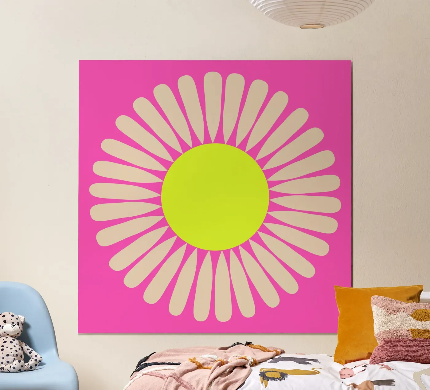 FUN Daisy Poster von All Colours