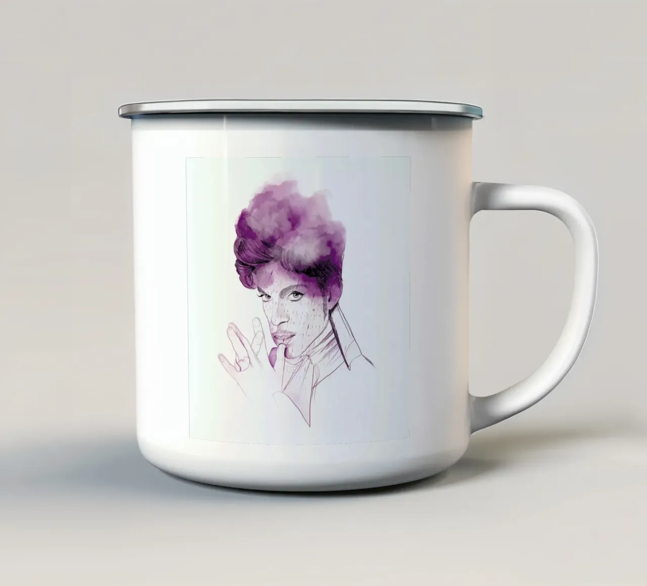 Prince tazza in smalto da Ina Stanimirova