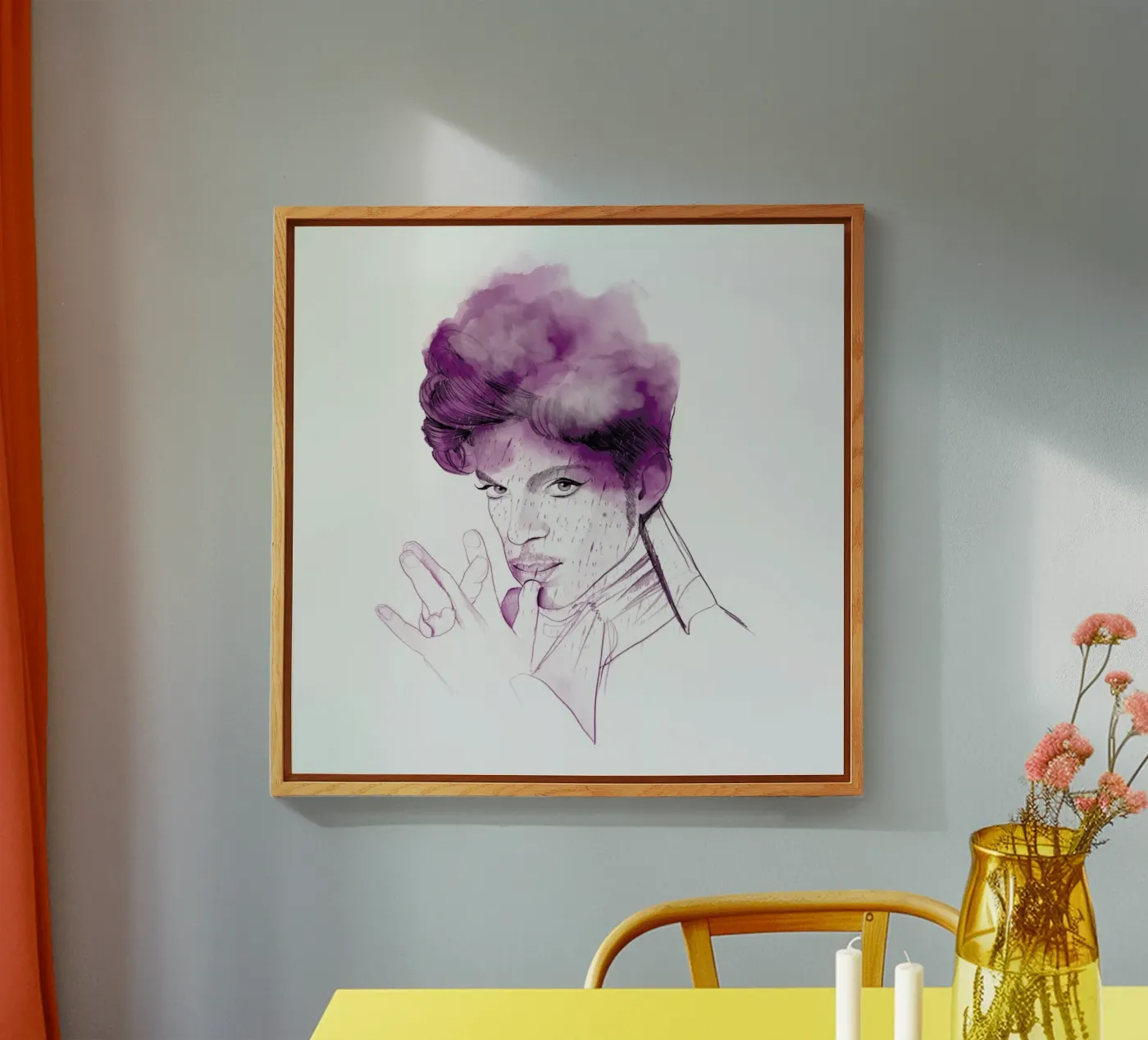 Prince acryl van Ina Stanimirova