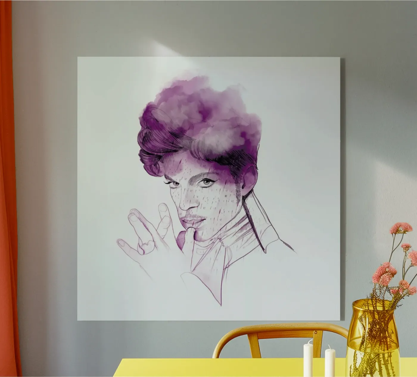 Prince acryl van Ina Stanimirova