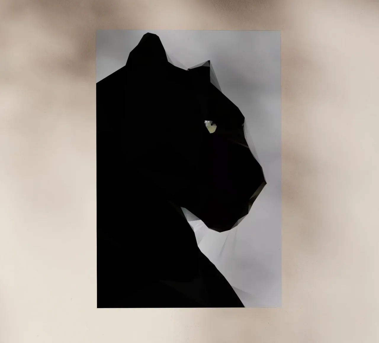 Black Panther Geo pellicola backlit da Three Of The Possessed