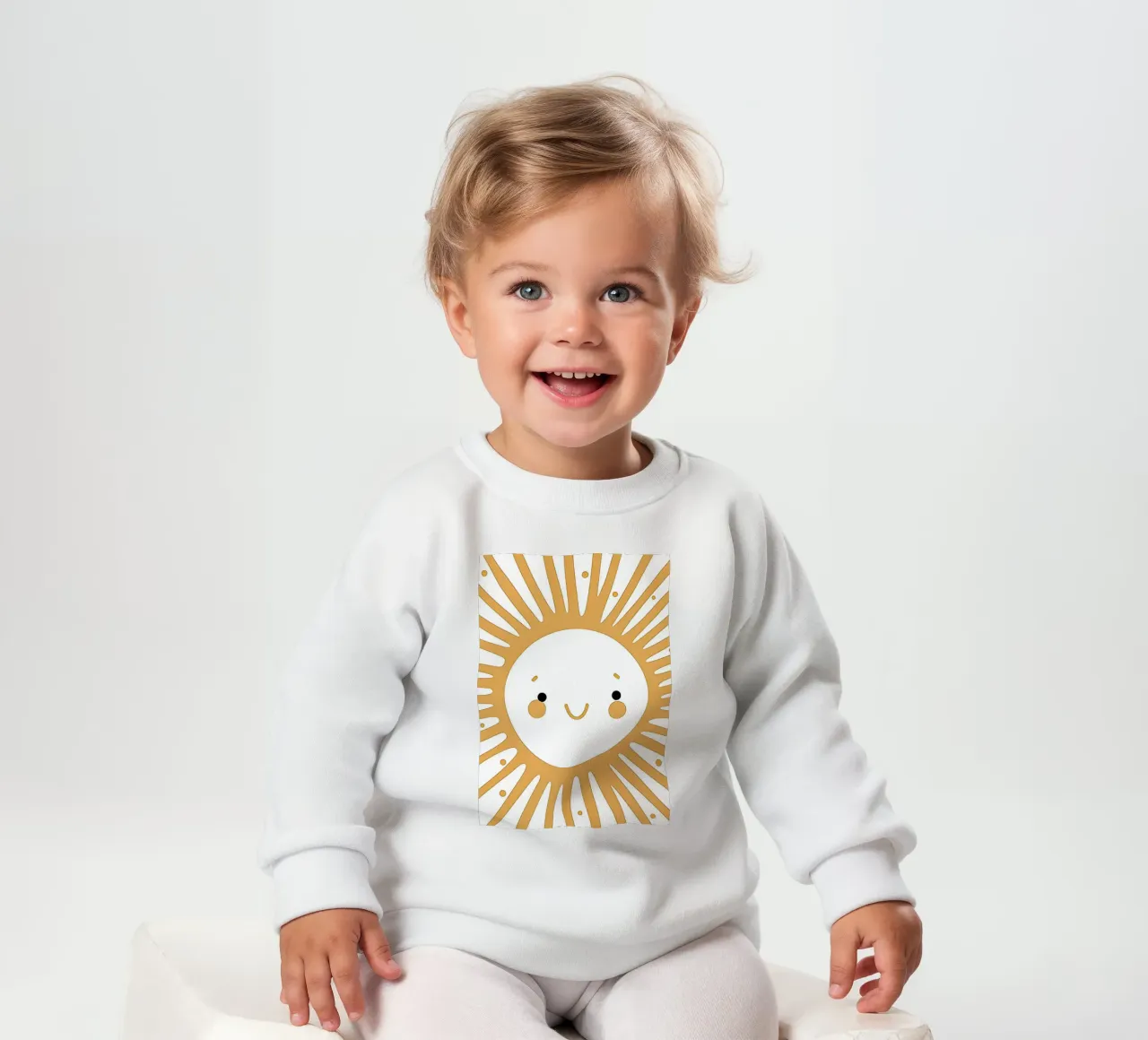Ciao, sole! felpa neonato da KidzStudio