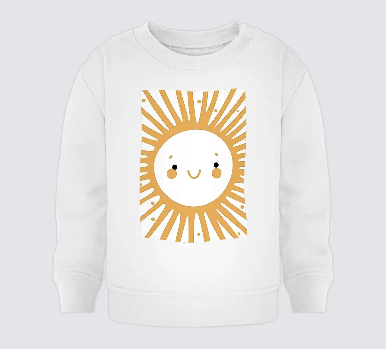 Ciao, sole! felpa neonato da KidzStudio