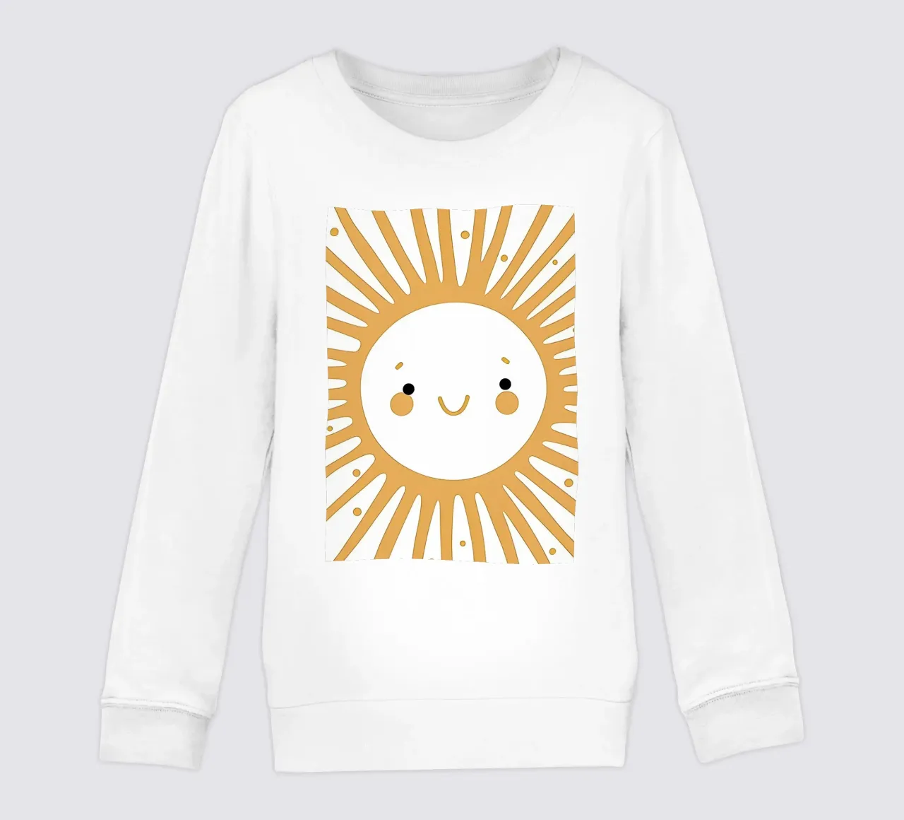 Ciao, sole! felpa bambino da KidzStudio
