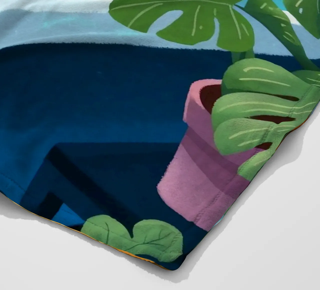 Reverie da bagno tranquille coperta in pile da Prism Palette