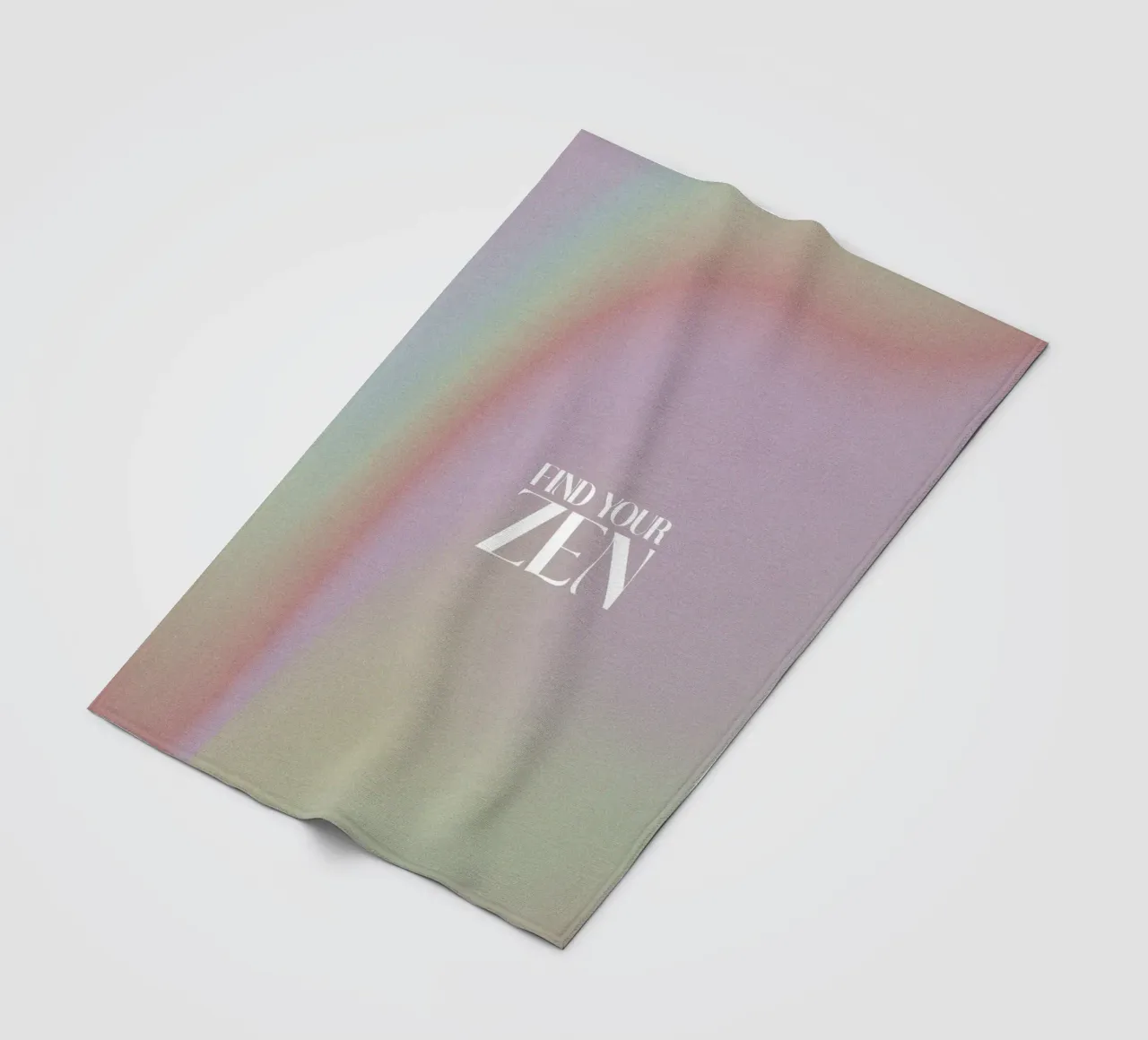 Find Your Zen (No 04) coperta in pile da treechild