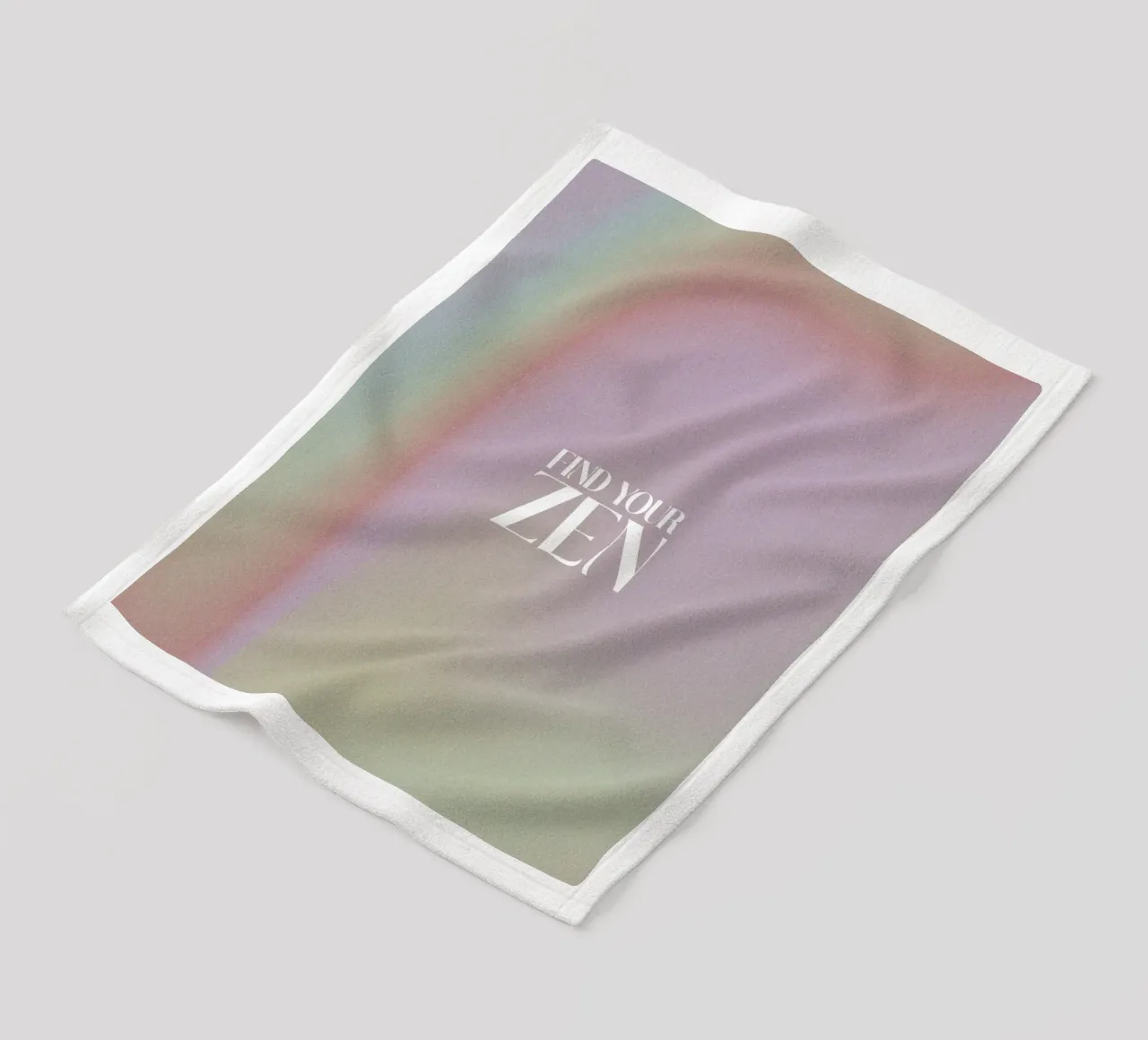 Find Your Zen (No 04) coperta in pile da treechild