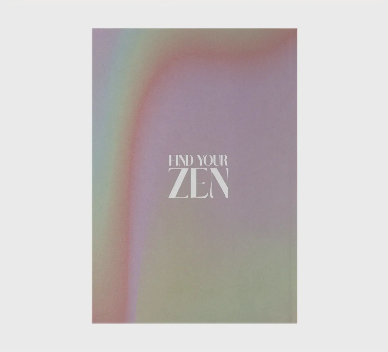 Find Your Zen (No 04) diario da treechild