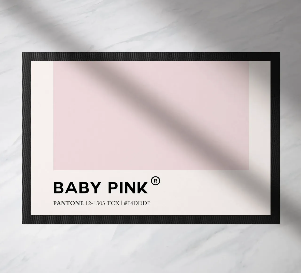 Pink Code deurmat van KidzStudio