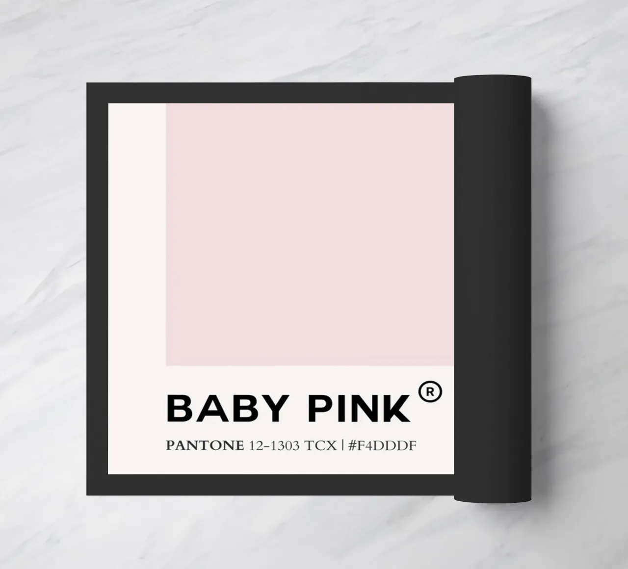 Pink Code deurmat van KidzStudio