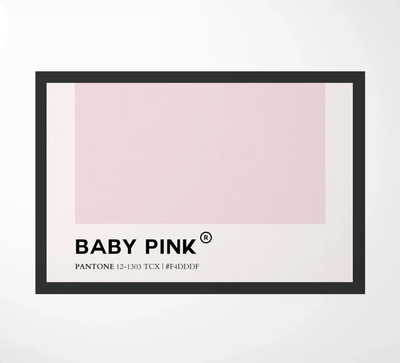 Pink Code deurmat van KidzStudio