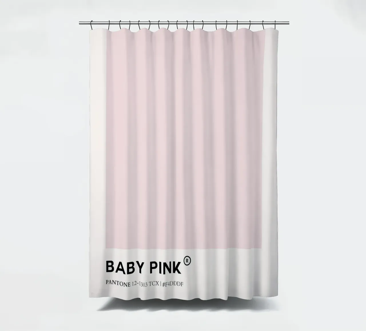 Pink Code douchegordijn van KidzStudio