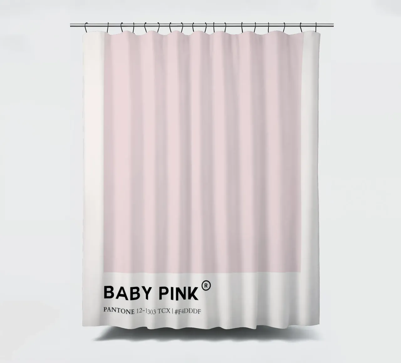 Pink Code douchegordijn van KidzStudio