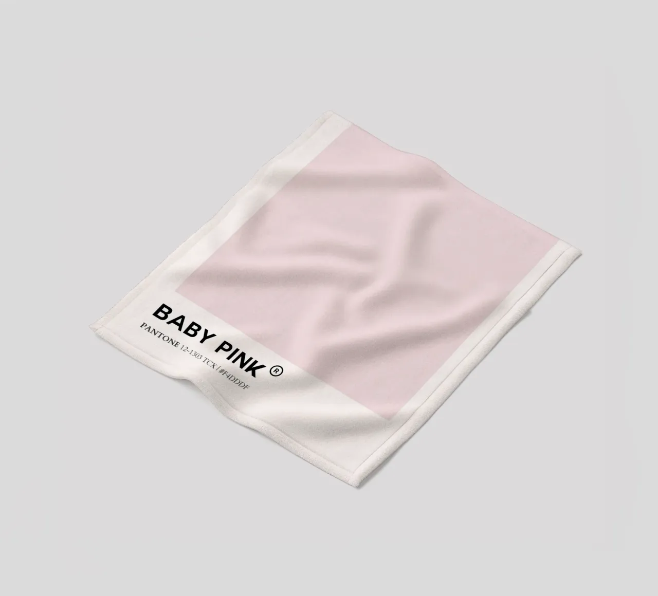 Pink Code Fleecedecke von KidzStudio