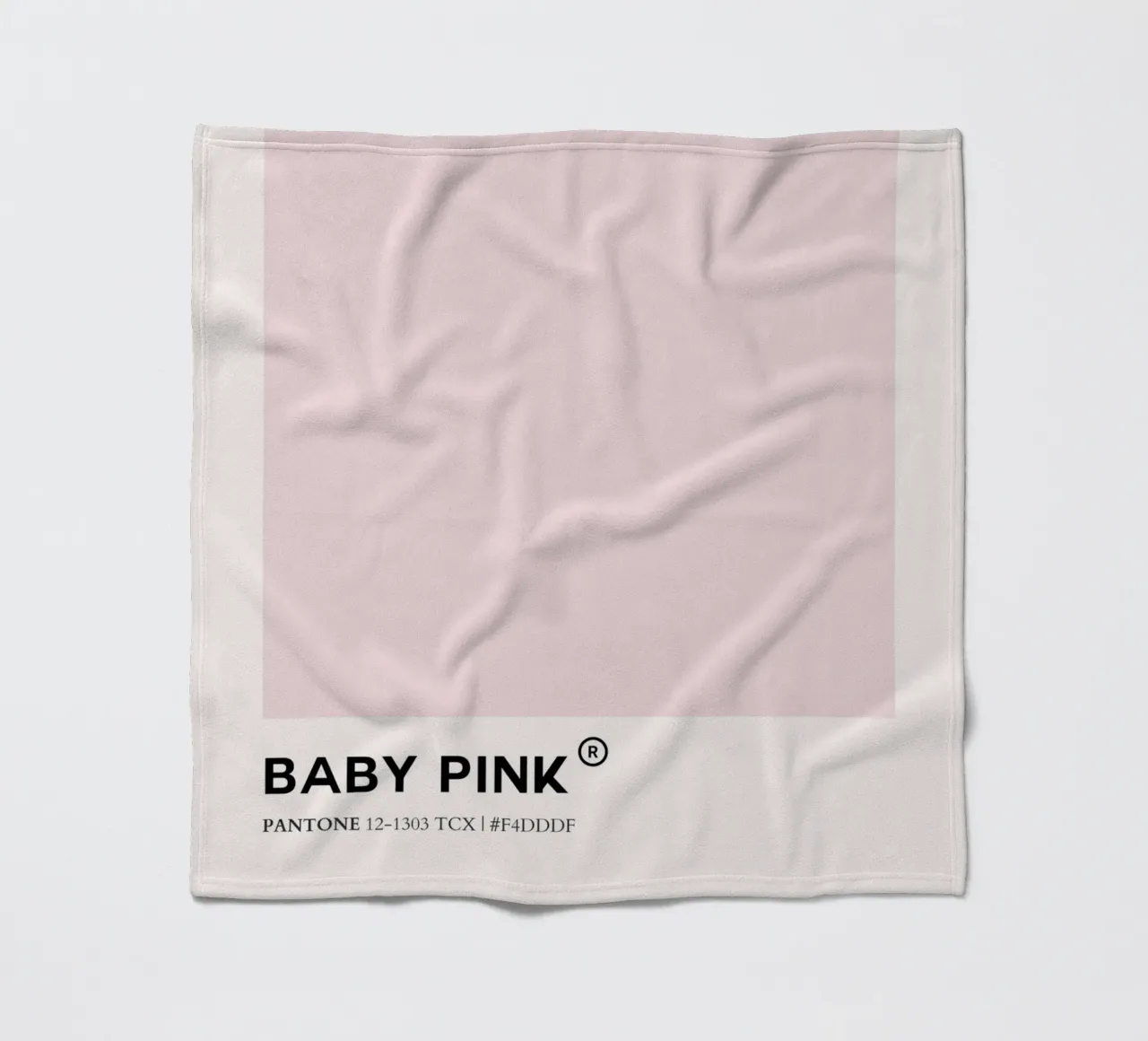 Pink Code Fleecedecke von KidzStudio