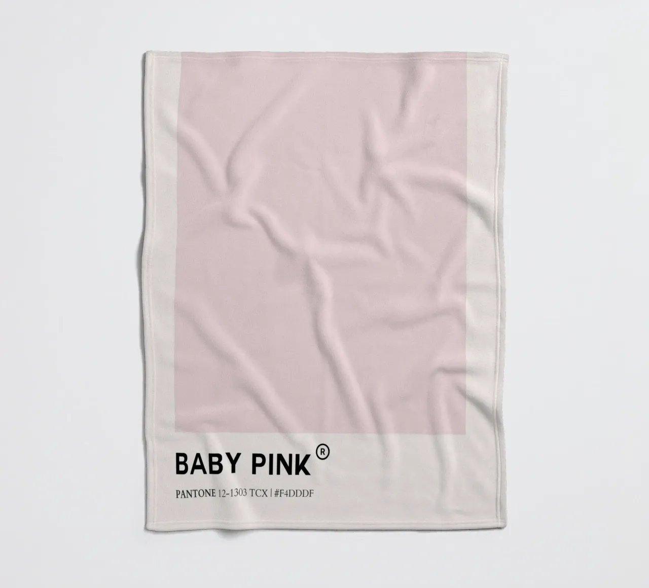 Pink Code Fleecedecke von KidzStudio