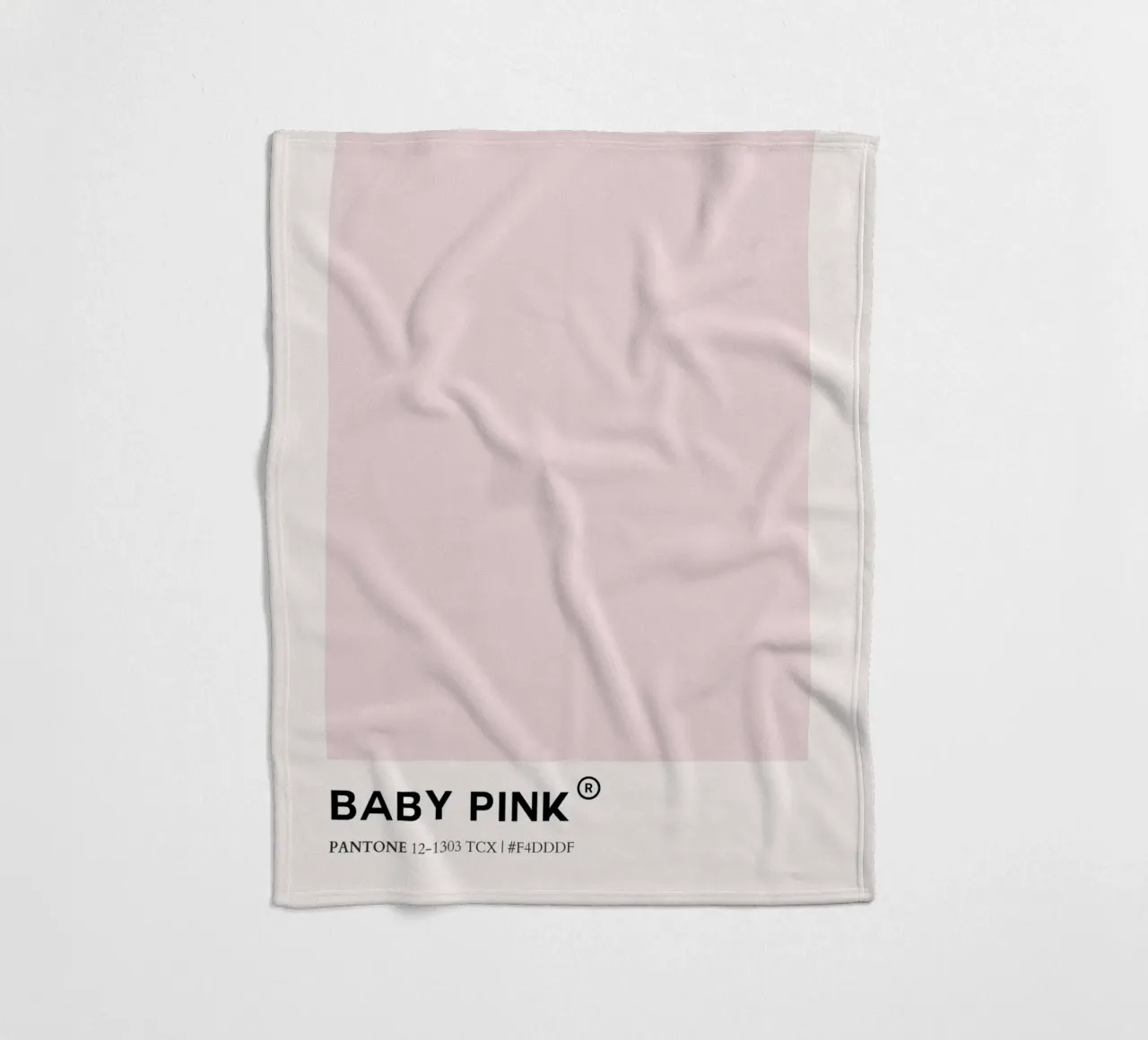 Pink Code Fleecedecke von KidzStudio