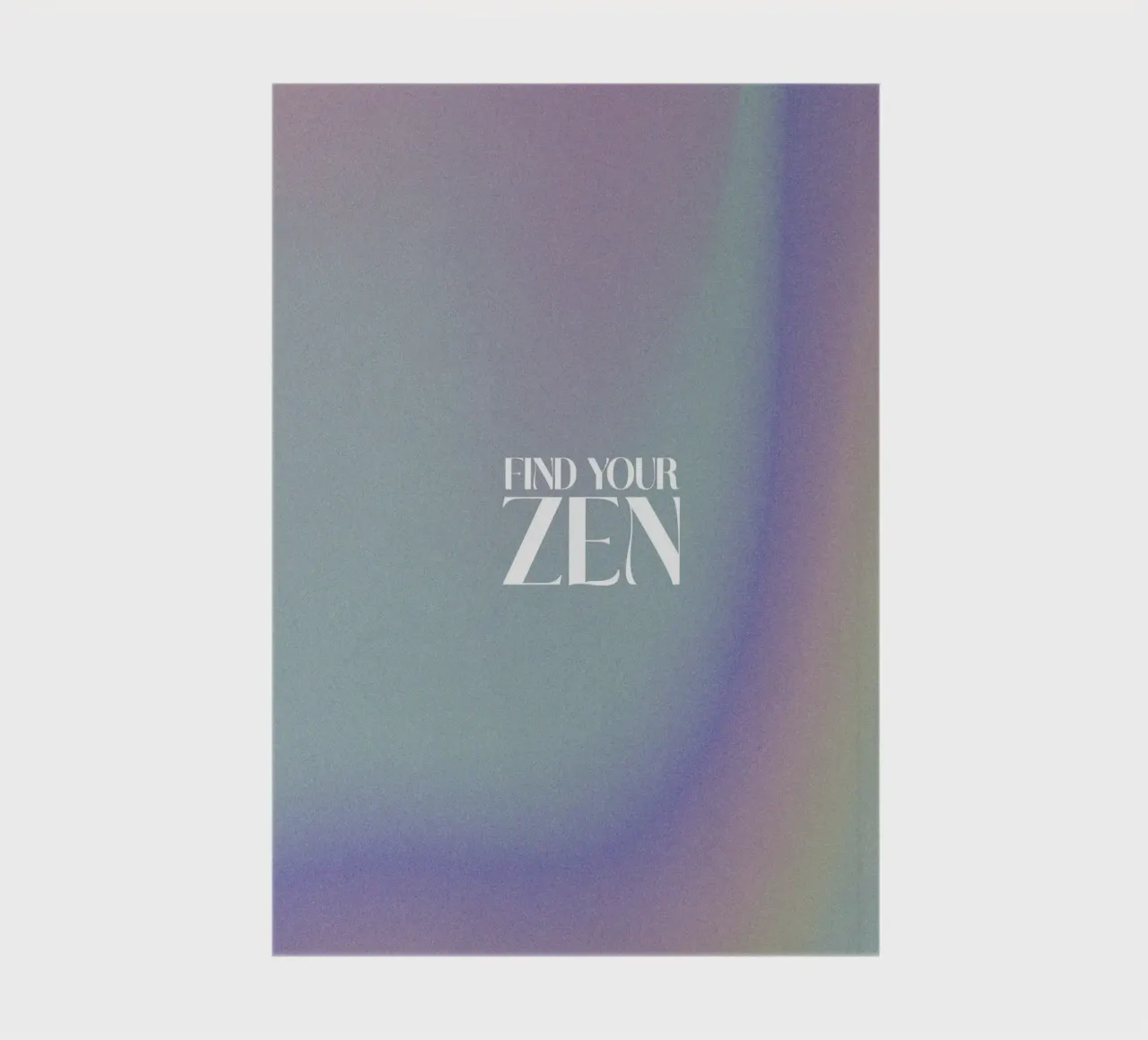 Find Your Zen (no 05) notebook by treechild