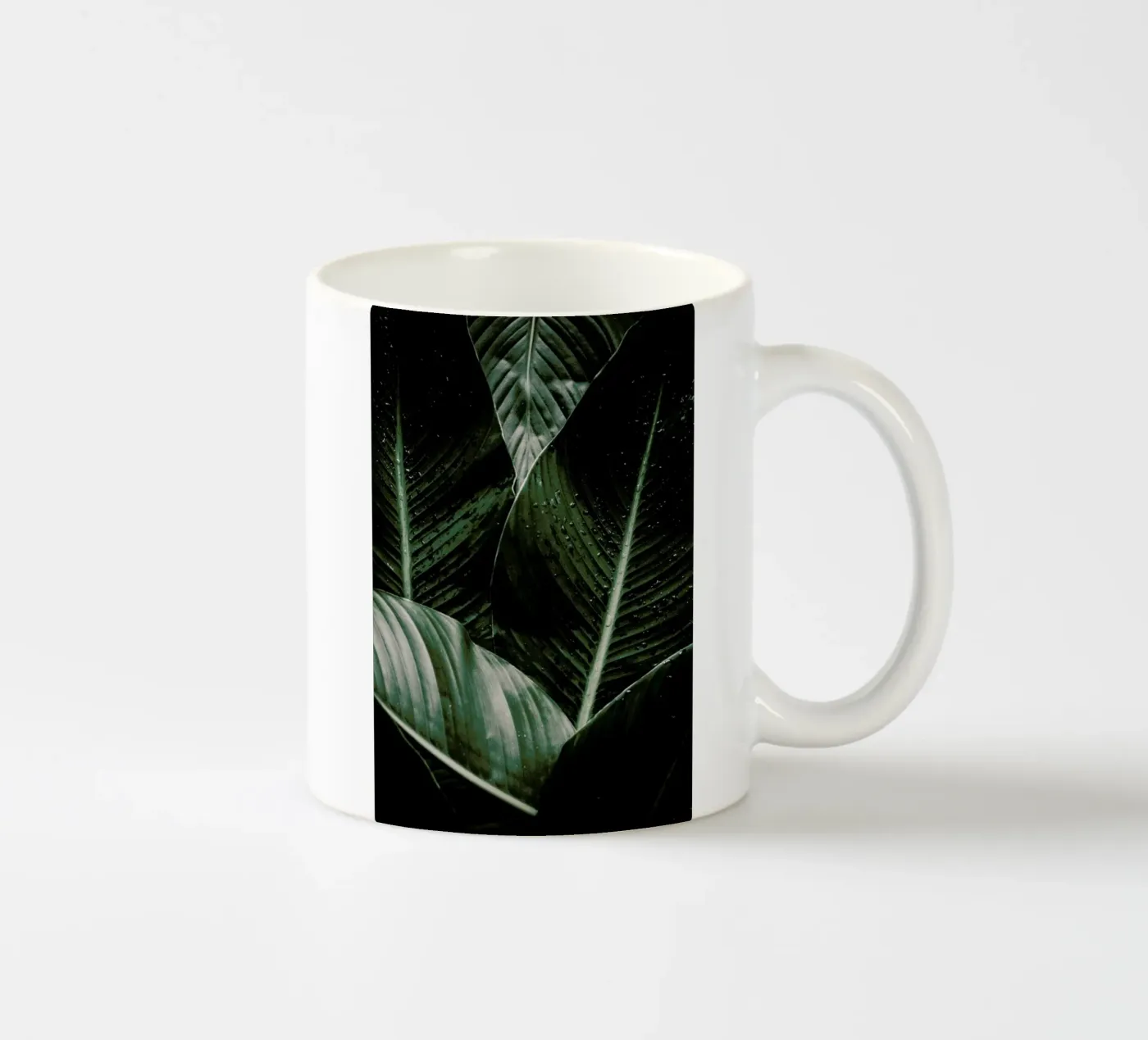 Palm Drops ceramic mug by Chris Abatzis
