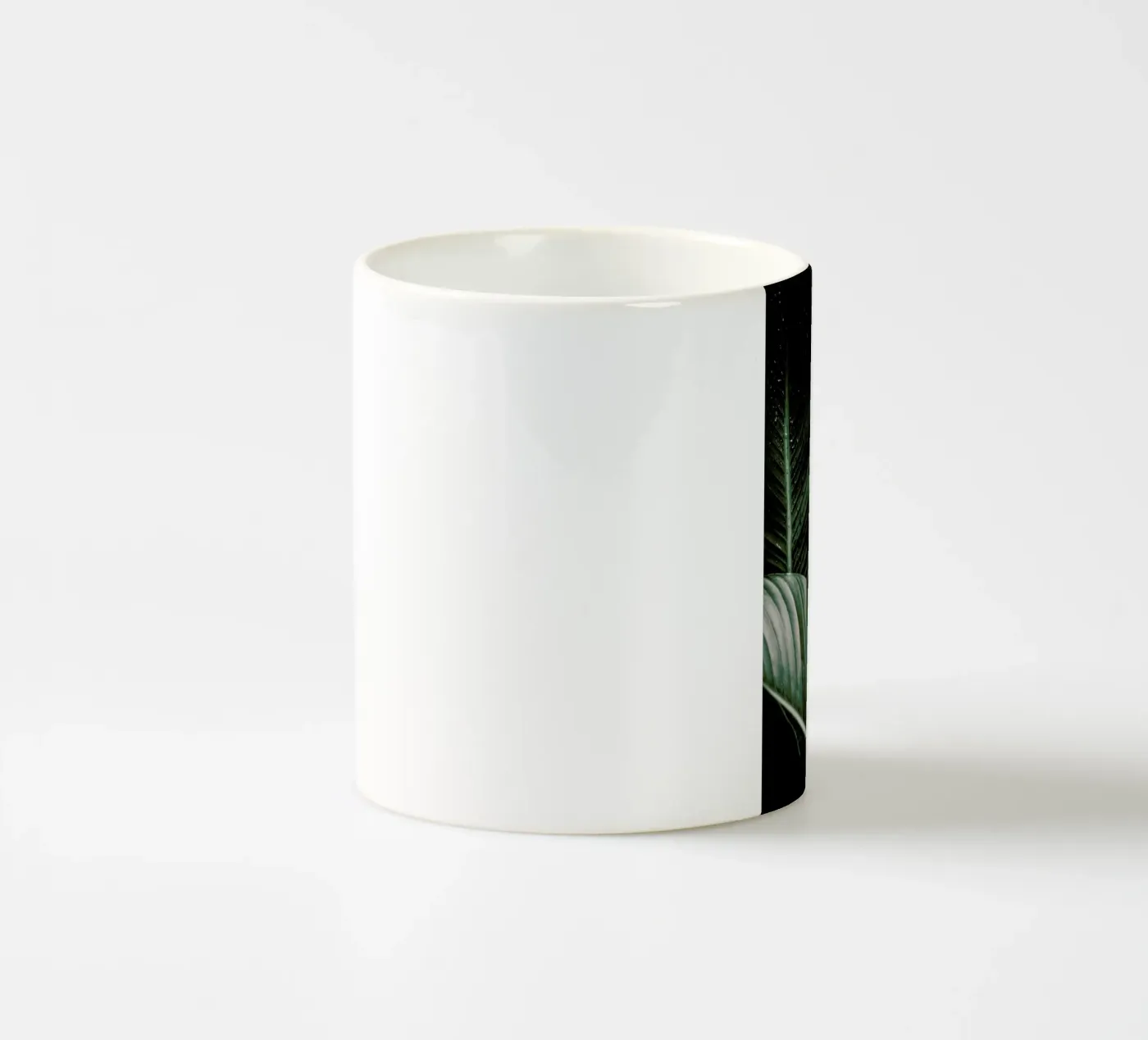 Palm Drops ceramic mug by Chris Abatzis