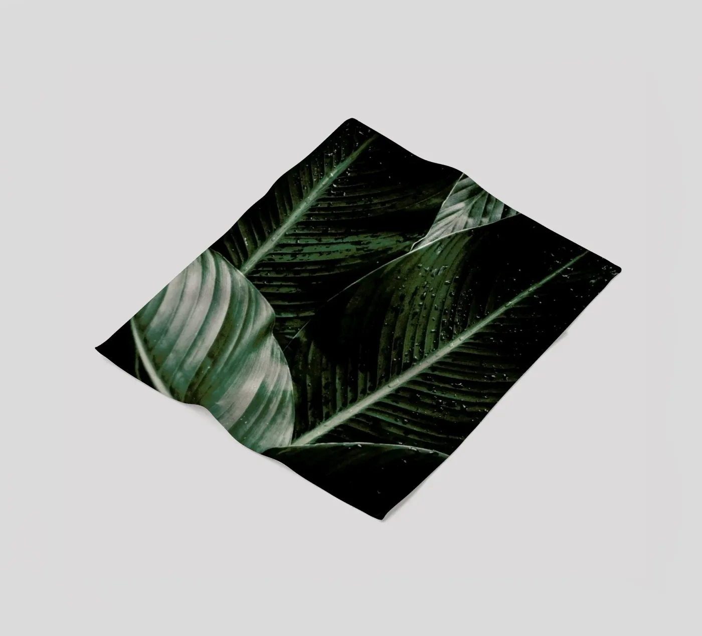 Palm Drops Fleecedecke von Chris Abatzis