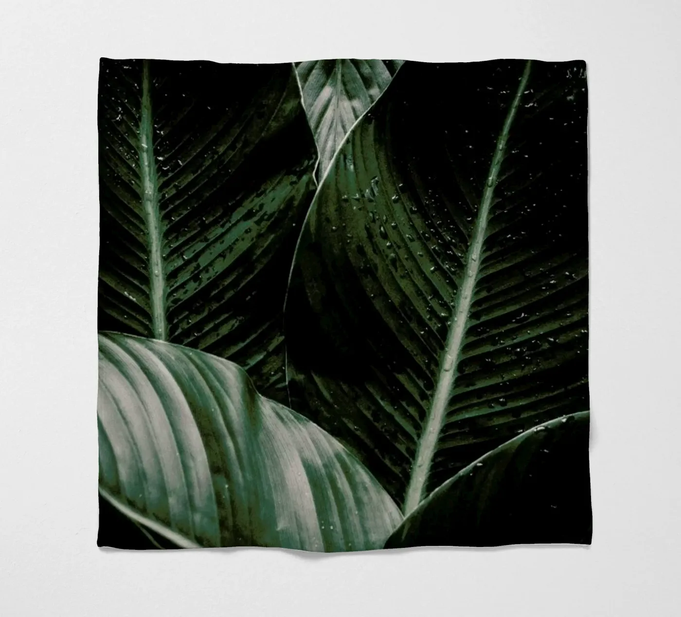 Palm Drops Fleecedecke von Chris Abatzis