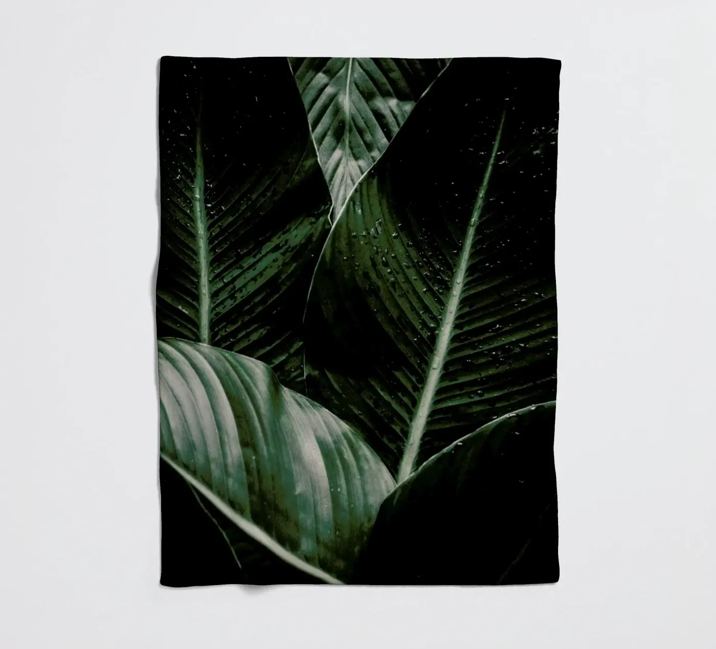 Palm Drops Fleecedecke von Chris Abatzis