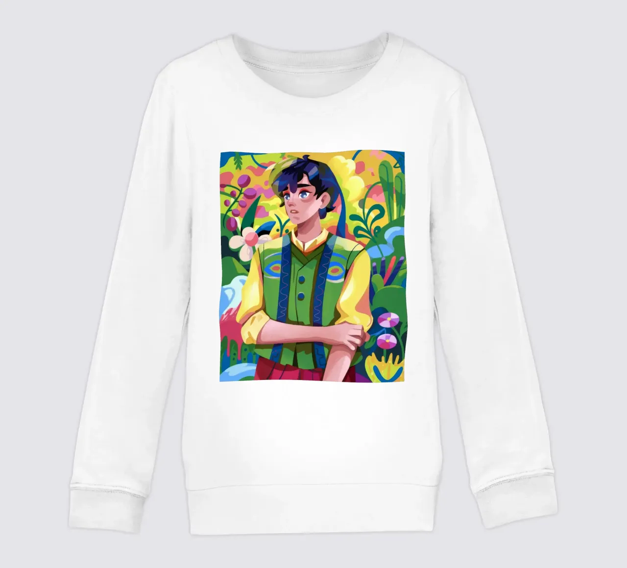Armonia della moda in fiore felpa bambino da Prism Palette