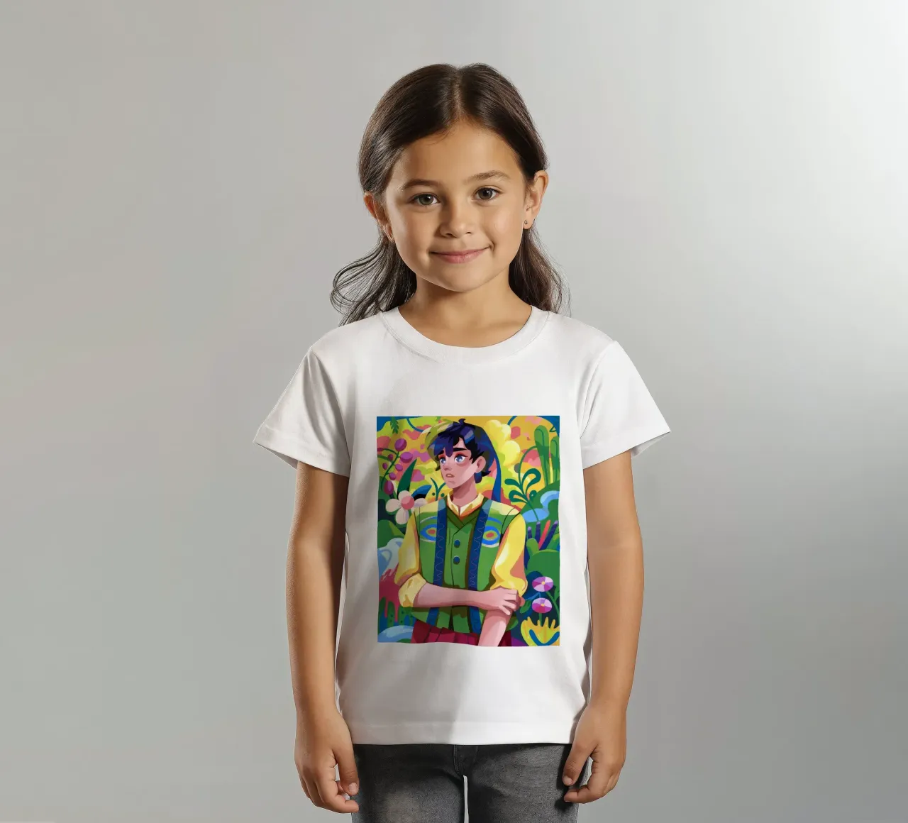 Blühende Mode Harmonie Kinder T-Shirt von Prism Palette