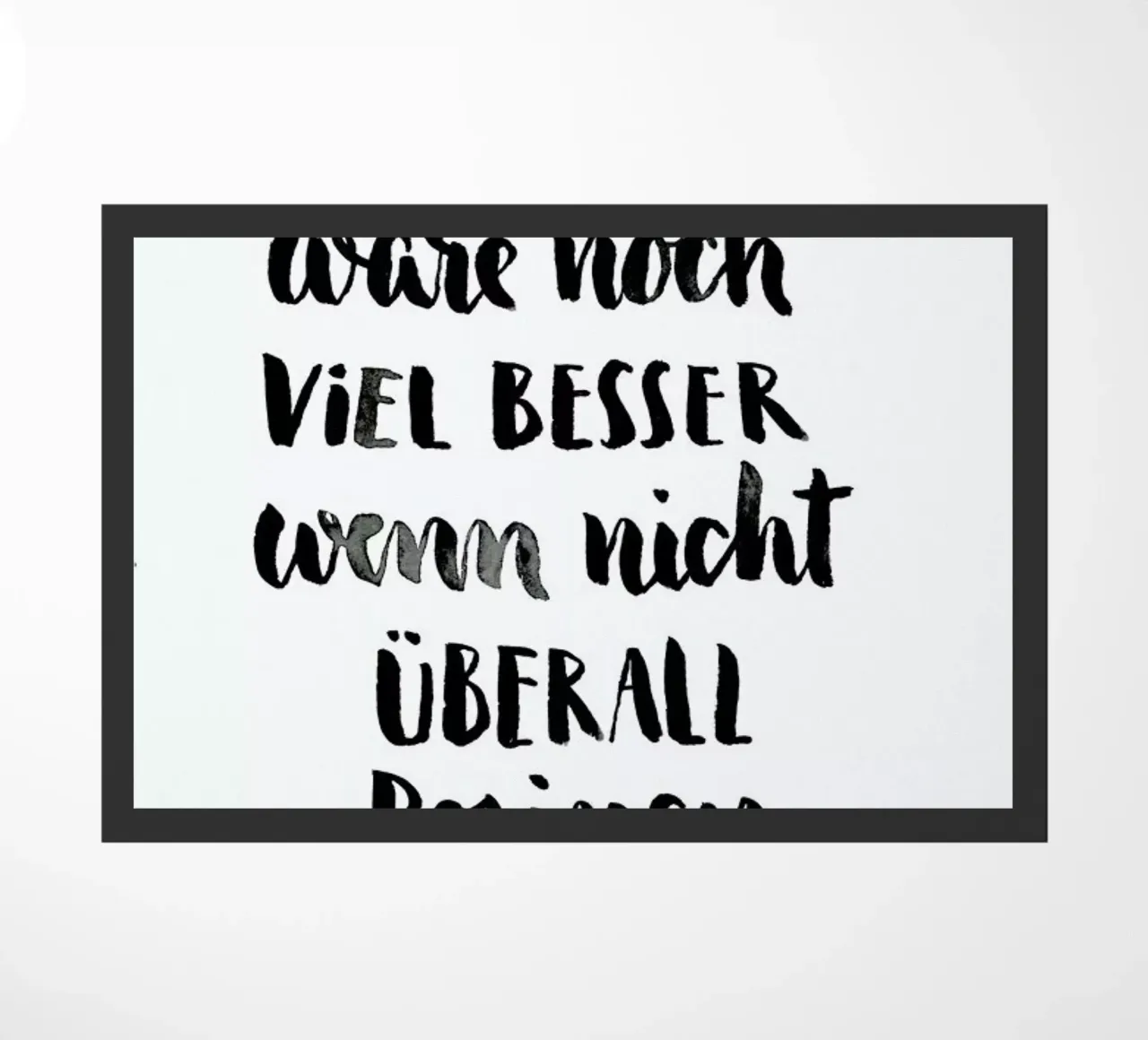 Weniger Rosinen zerbino da Brushmeetspaper