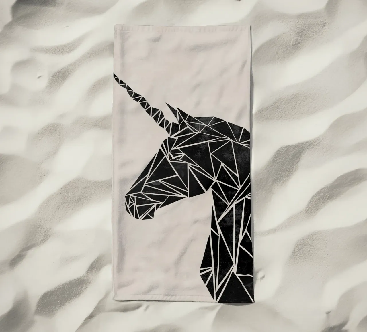 Mid Century Unicorn telo mare da BAINAI