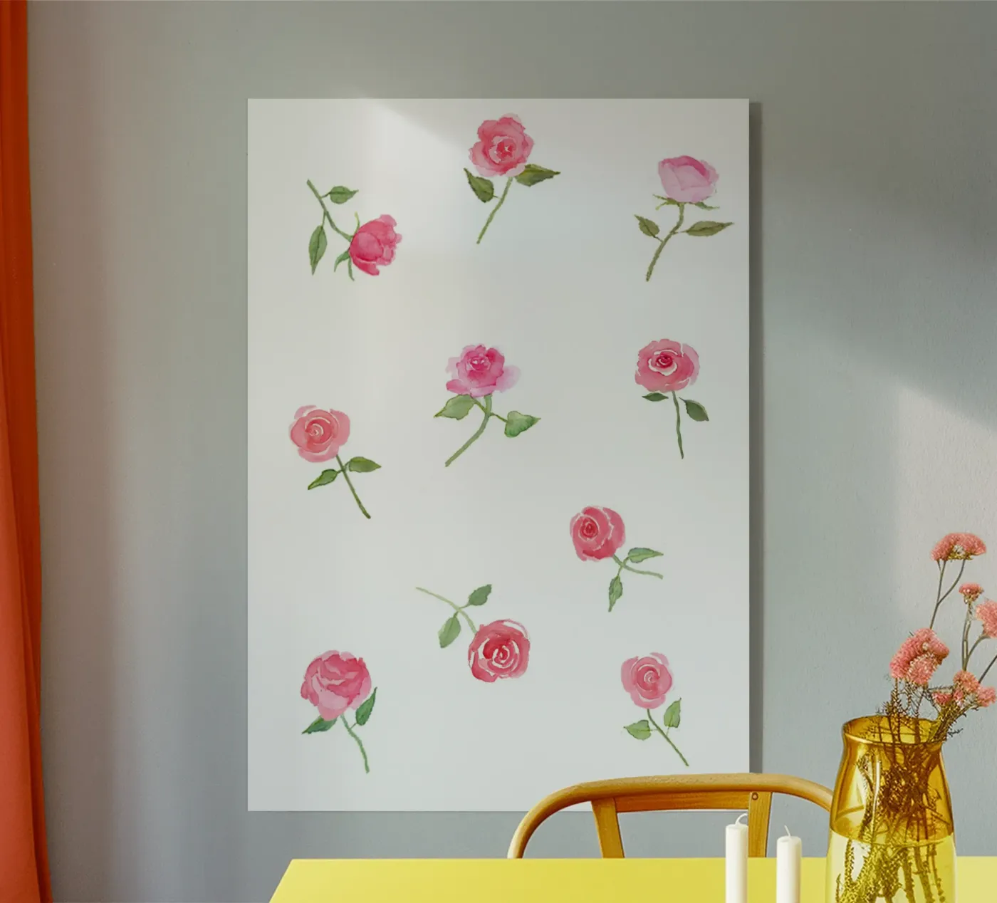 Rose eleganti plexiglass da Farbwelten