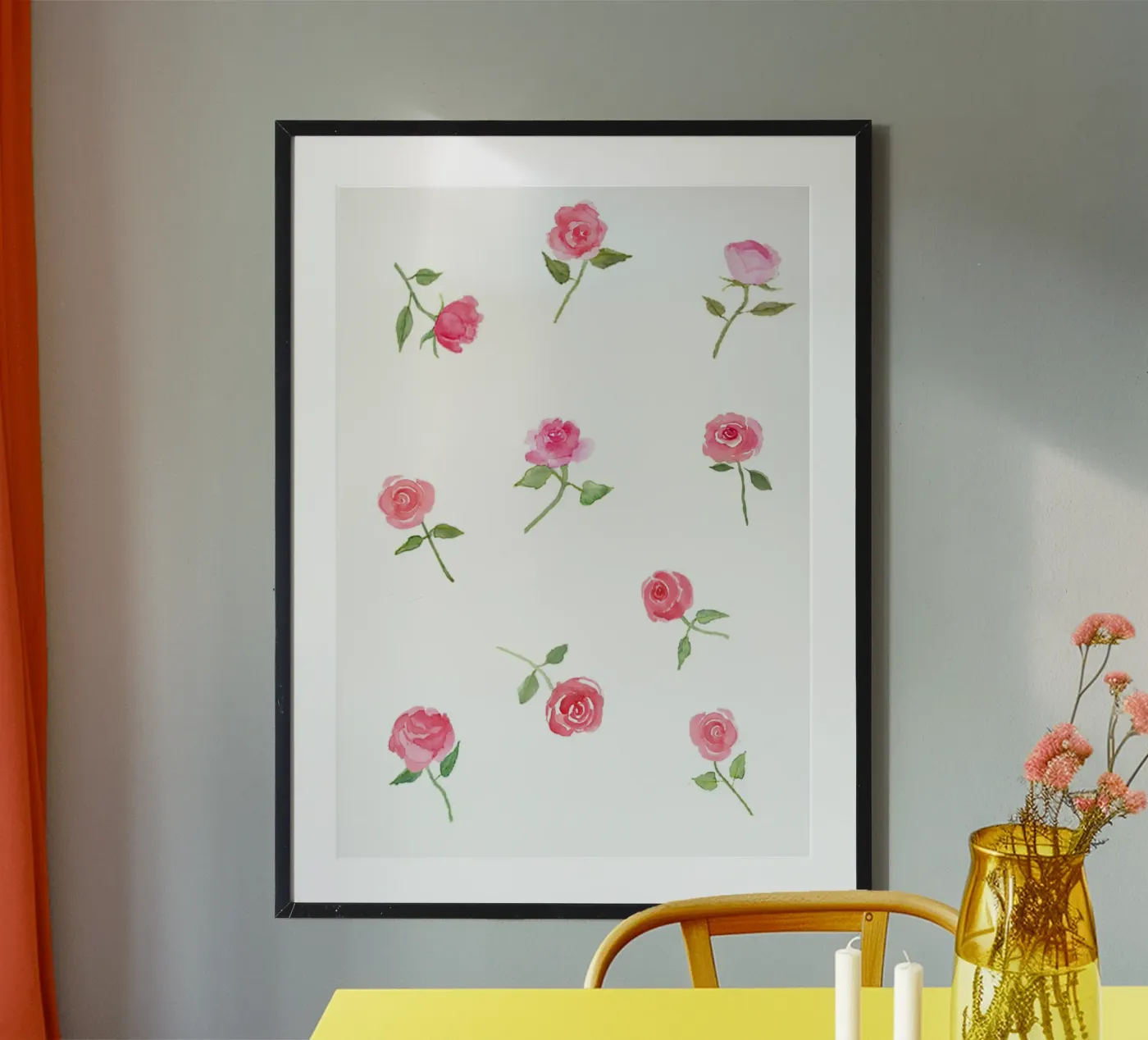 Rose eleganti poster da Farbwelten