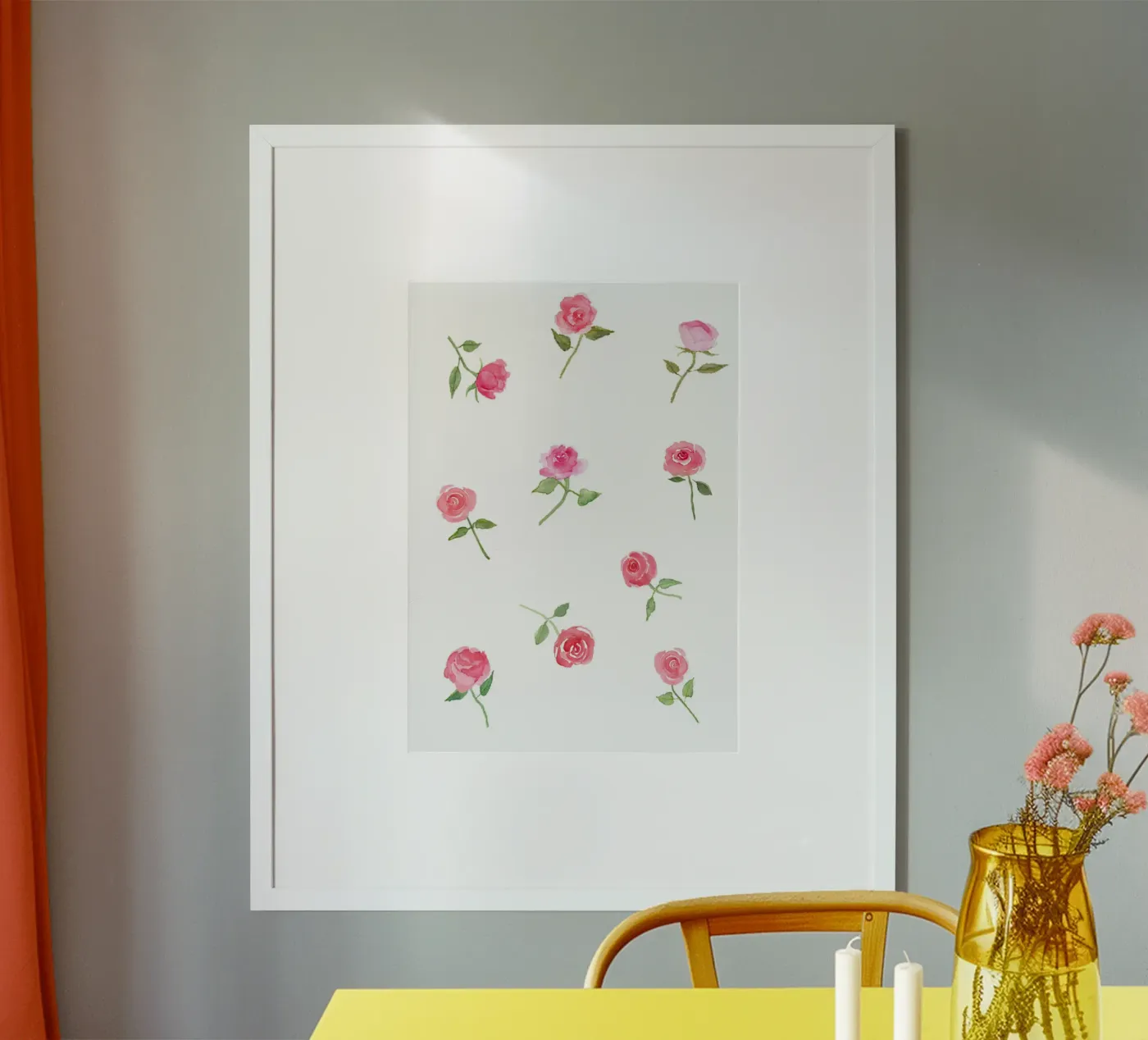 Rose eleganti poster da Farbwelten
